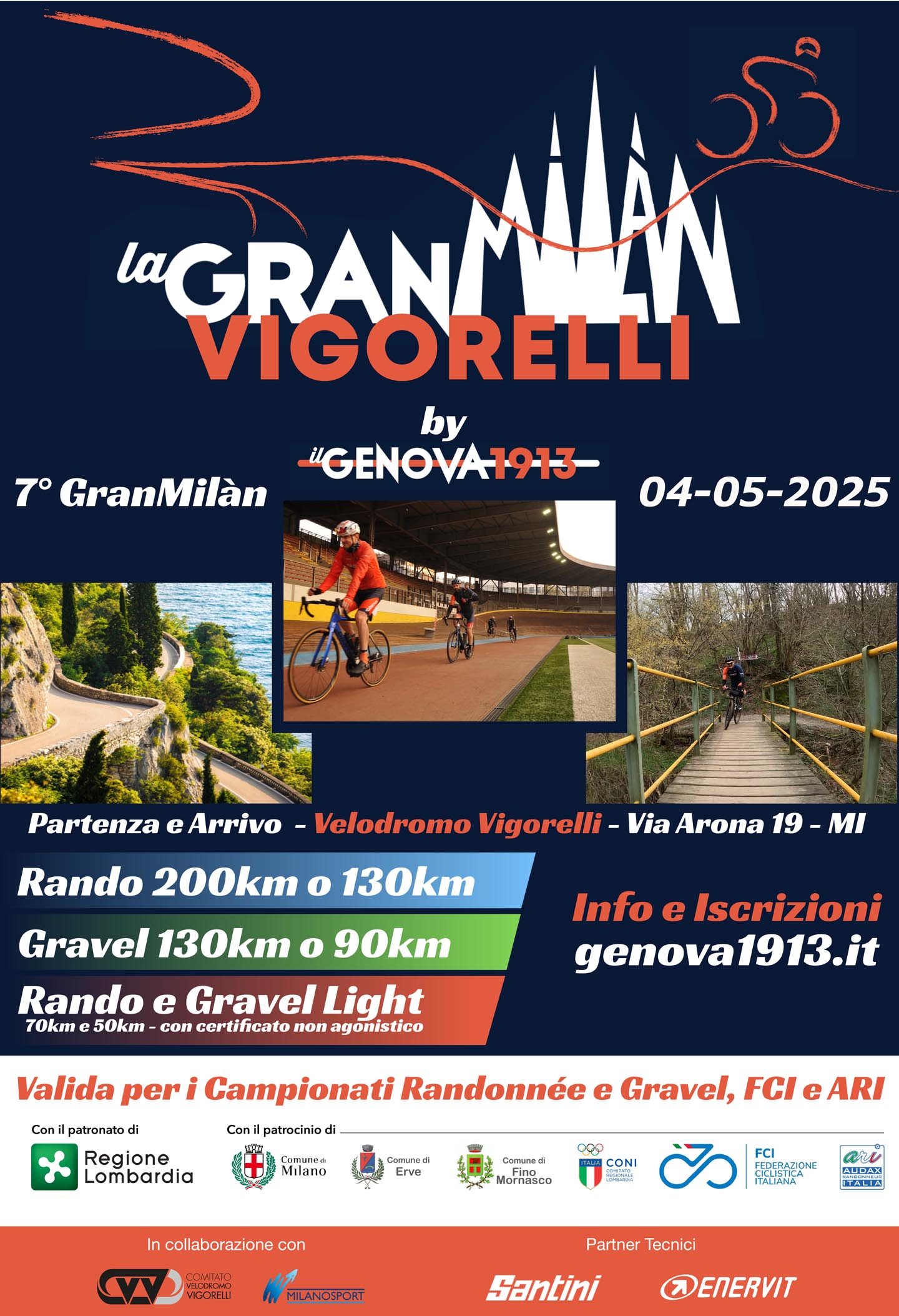 GRANMILAN Vigorelli 2025 Locandina 21032025
